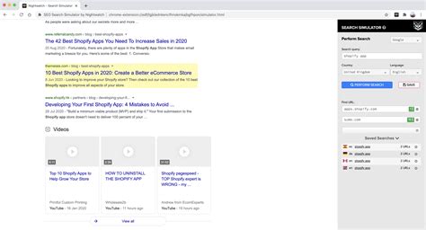 simulate google search|SEO Search Simulator by Nightwatch .